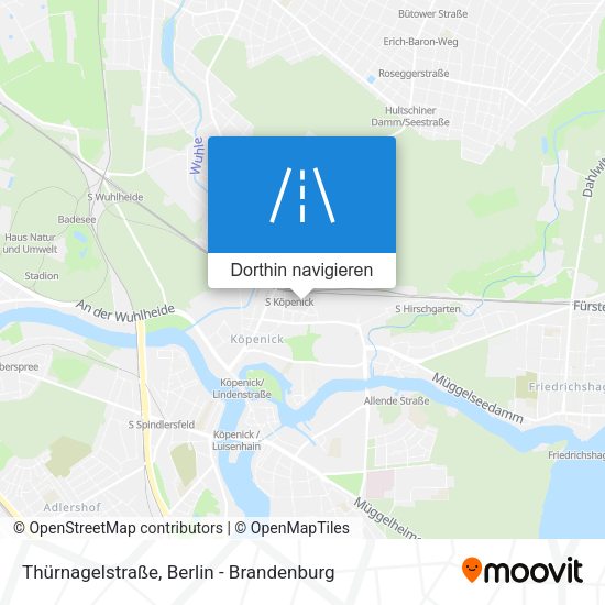 Thürnagelstraße Karte