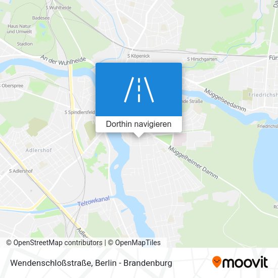 Wendenschloßstraße Karte