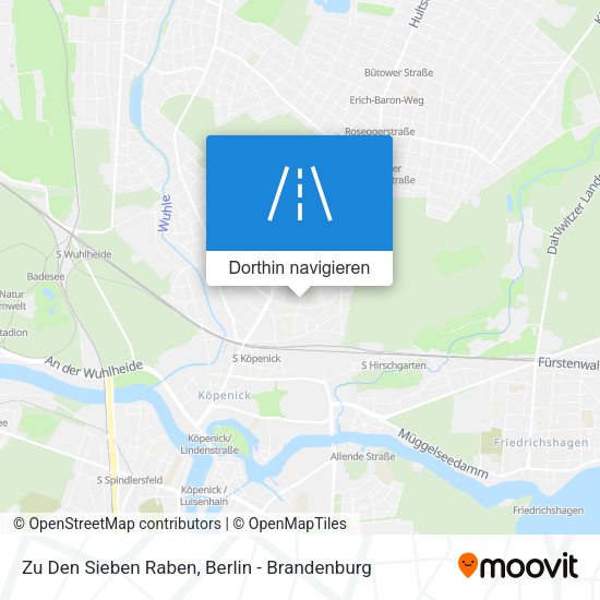 Zu Den Sieben Raben Karte