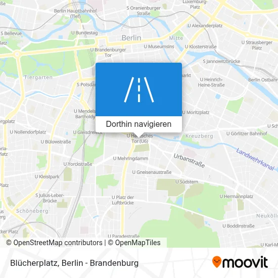 Blücherplatz Karte