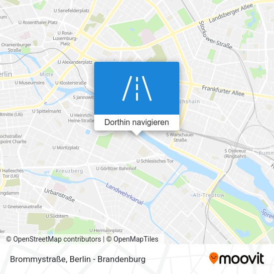 Brommystraße Karte