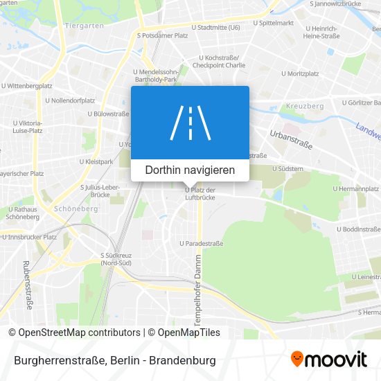 Burgherrenstraße Karte