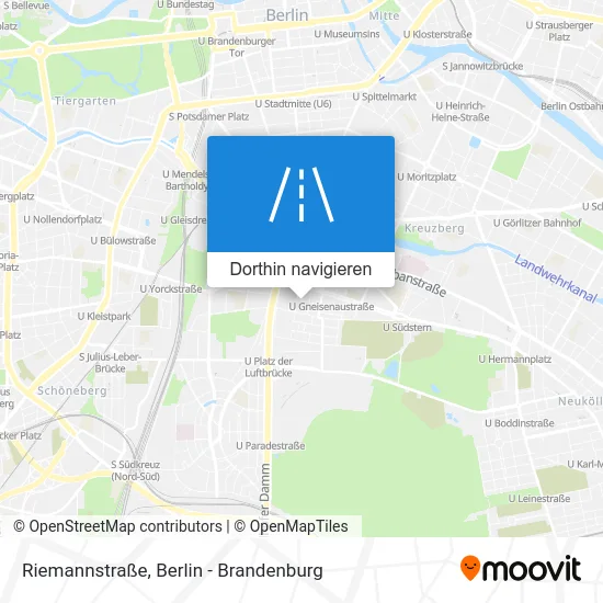 Riemannstraße Karte