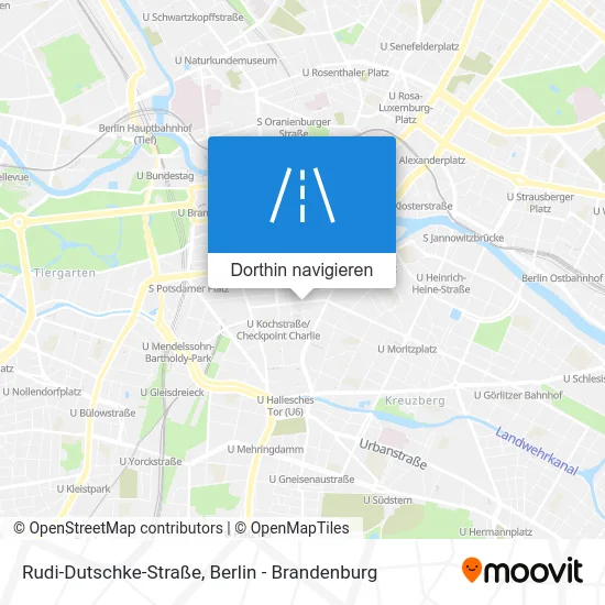 Rudi-Dutschke-Straße Karte