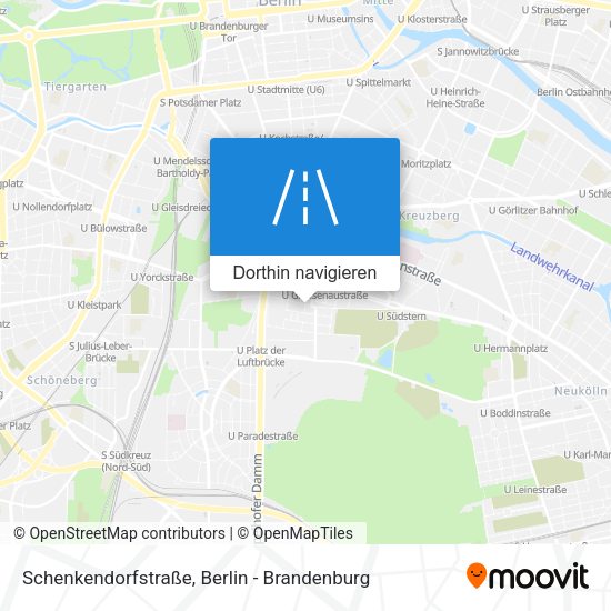 Schenkendorfstraße Karte