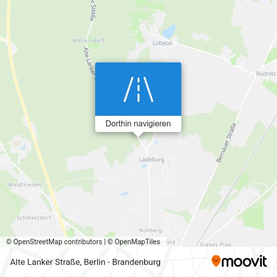 Alte Lanker Straße Karte