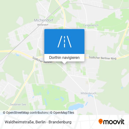 Waldheimstraße Karte