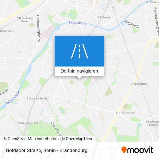 Goldaper Straße Karte