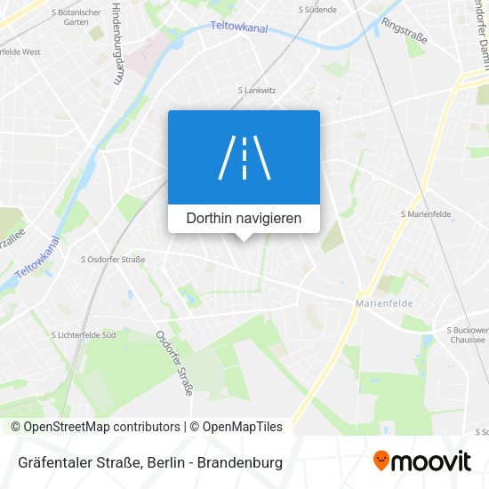 Gräfentaler Straße Karte