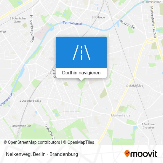 Nelkenweg Karte