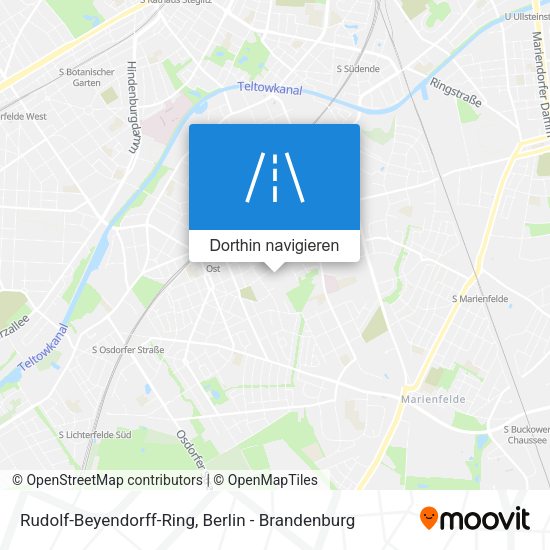 Rudolf-Beyendorff-Ring Karte