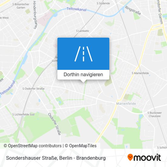 Sondershauser Straße Karte