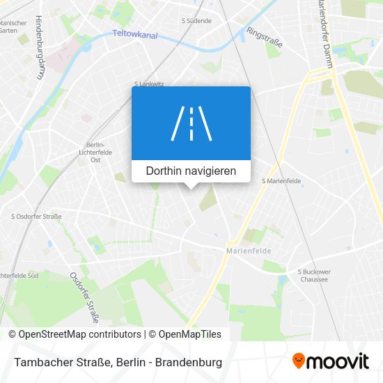 Tambacher Straße Karte