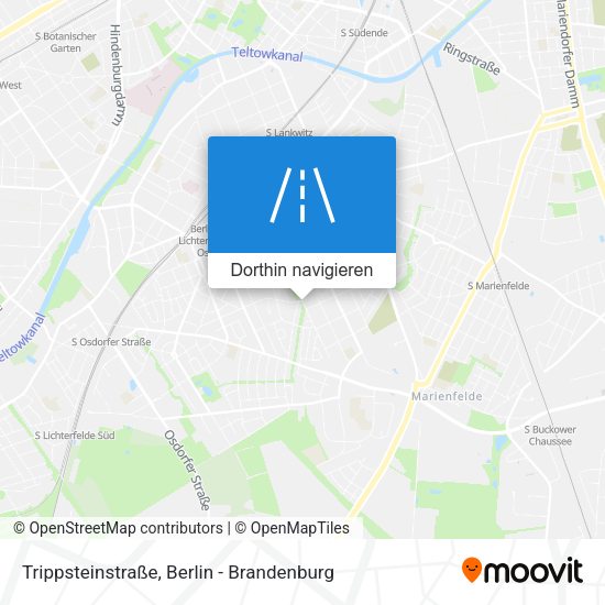 Trippsteinstraße Karte