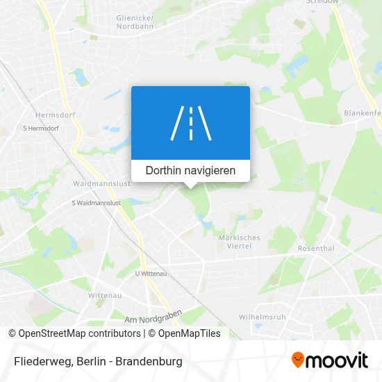 Fliederweg Karte