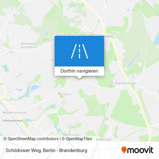 Schildower Weg Karte