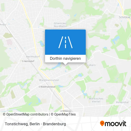 Tonstichweg Karte