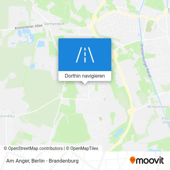 Am Anger Karte