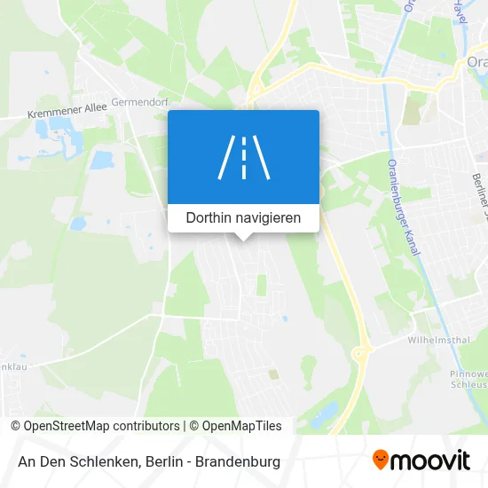 An Den Schlenken Karte
