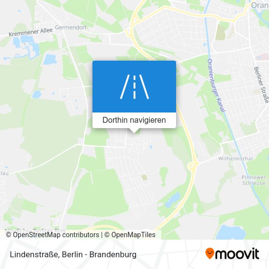 Lindenstraße Karte