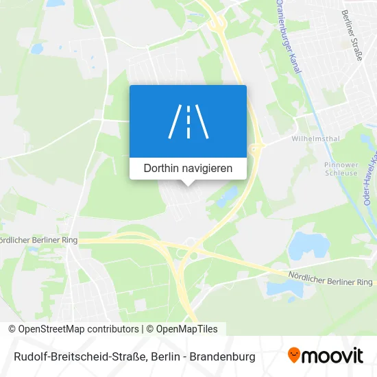 Rudolf-Breitscheid-Straße Karte