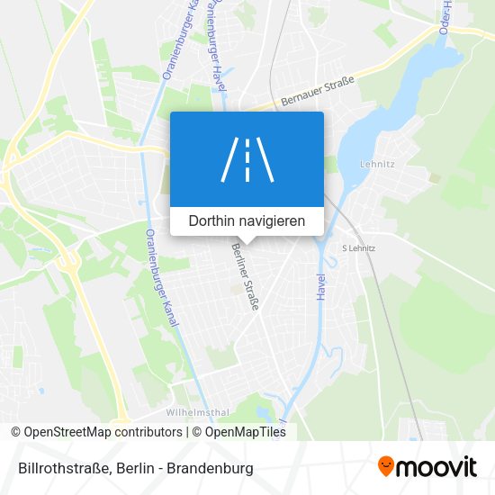 Billrothstraße Karte