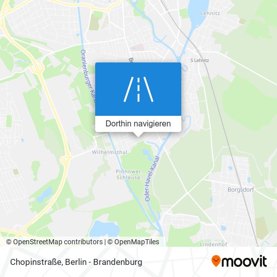 Chopinstraße Karte