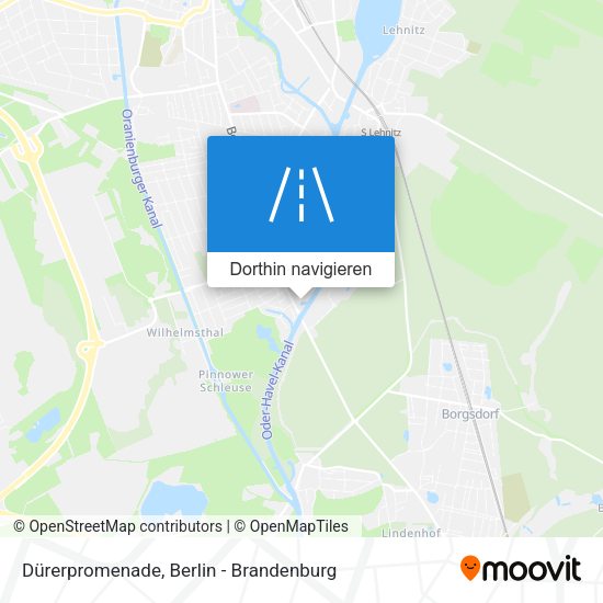 Dürerpromenade Karte