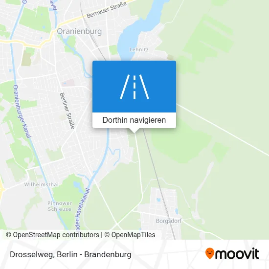 Drosselweg Karte