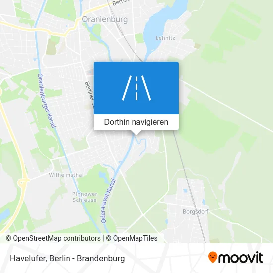 Havelufer Karte