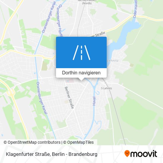 Klagenfurter Straße Karte