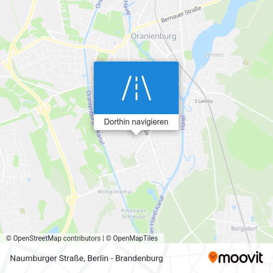 Naumburger Straße Karte