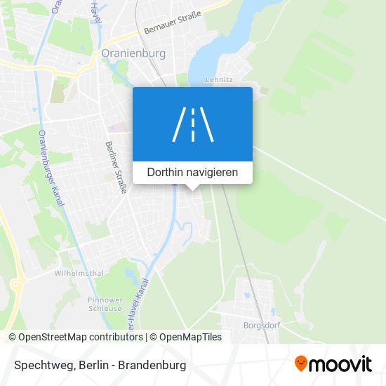 Spechtweg Karte