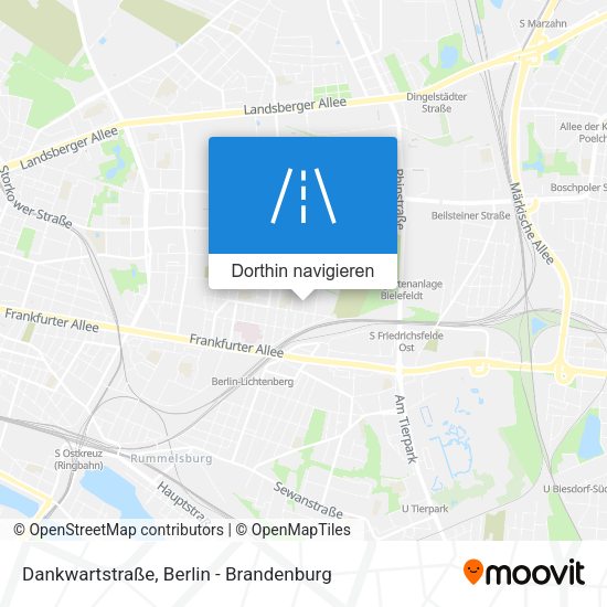 Dankwartstraße Karte