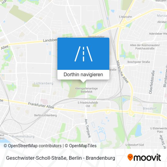 Geschwister-Scholl-Straße Karte