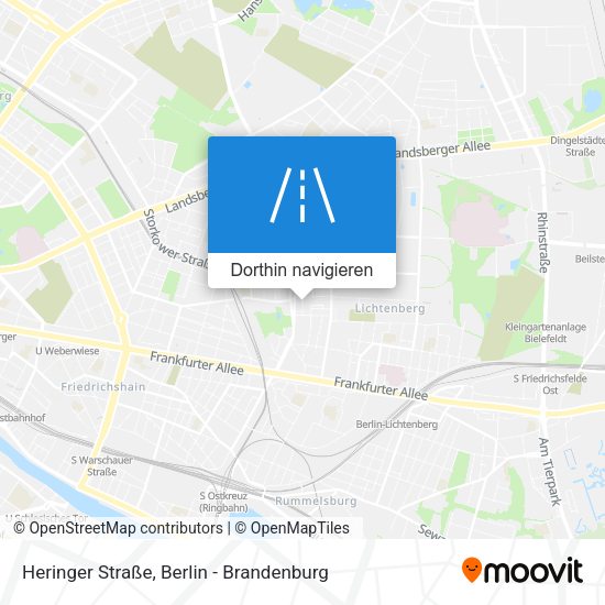 Heringer Straße Karte