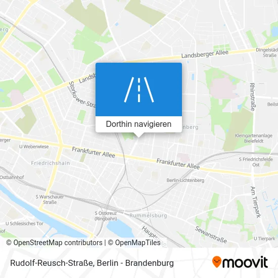 Rudolf-Reusch-Straße Karte