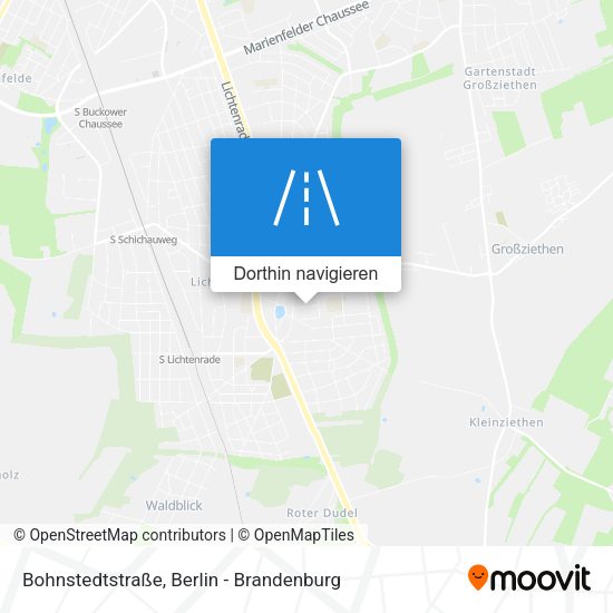 Bohnstedtstraße Karte