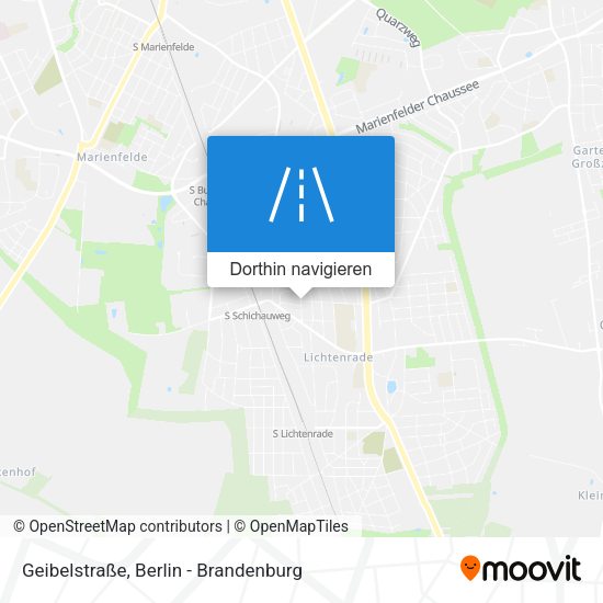 Geibelstraße Karte