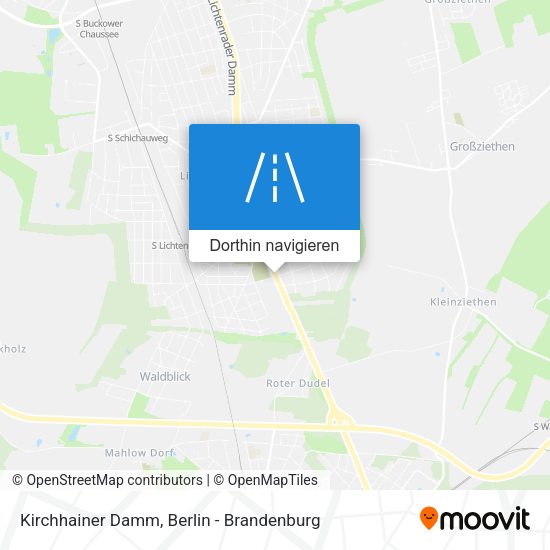 Kirchhainer Damm Karte