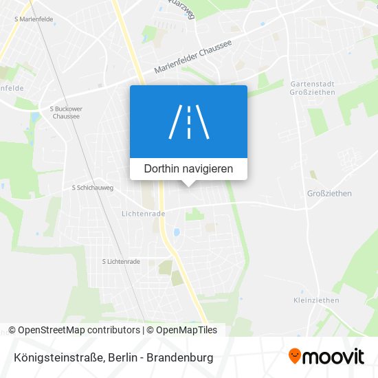 Königsteinstraße Karte