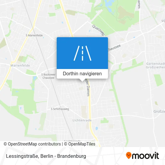 Lessingstraße Karte