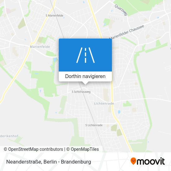 Neanderstraße Karte