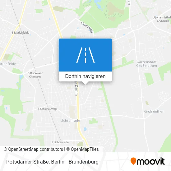 Potsdamer Straße Karte