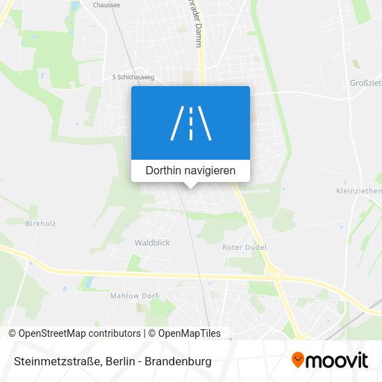 Steinmetzstraße Karte