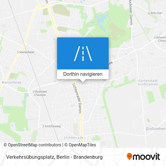 Verkehrsübungsplatz Karte