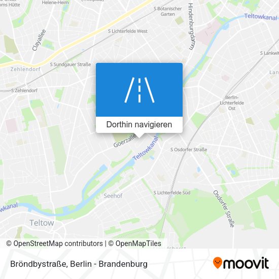 Bröndbystraße Karte
