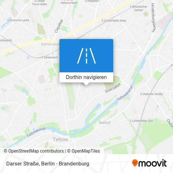 Darser Straße Karte