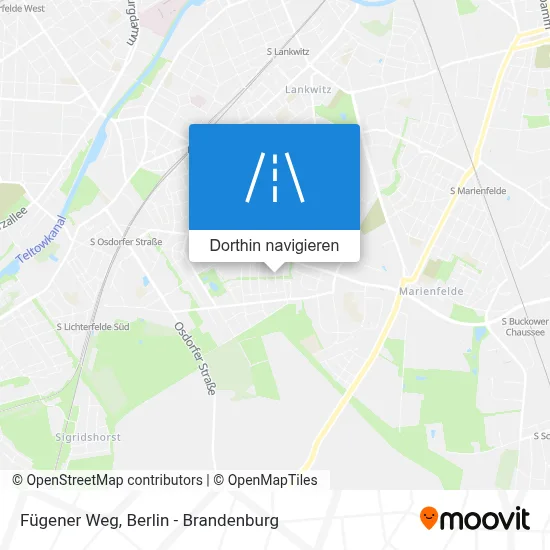 Fügener Weg Karte