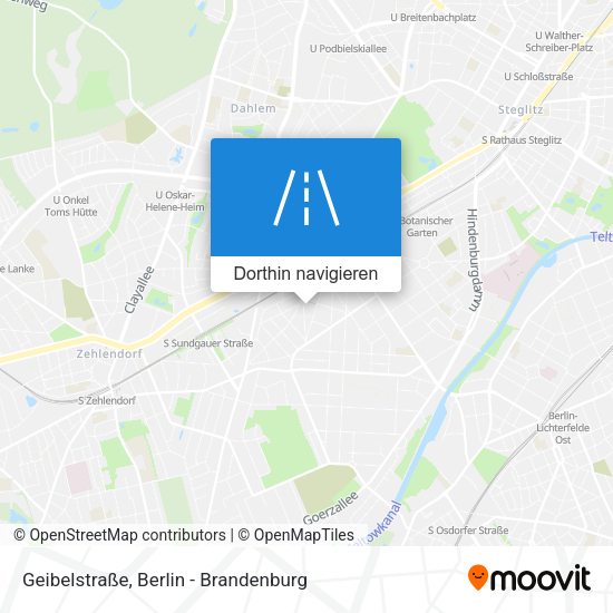 Geibelstraße Karte